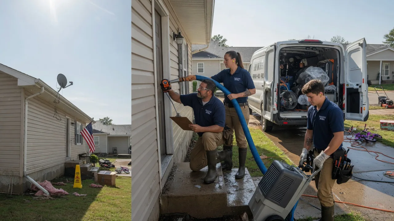 Ceiling Water Damage Restoration in Drake, ND near me